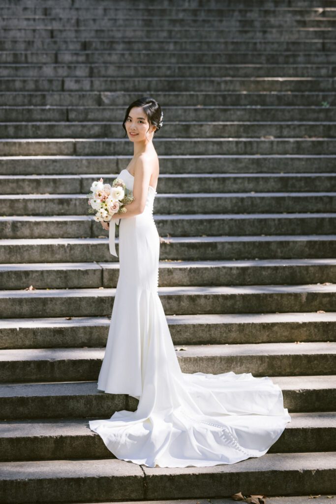 Wedding Photos at Fort Greene Park - New York Wedding Photographer - Yun Li Photography