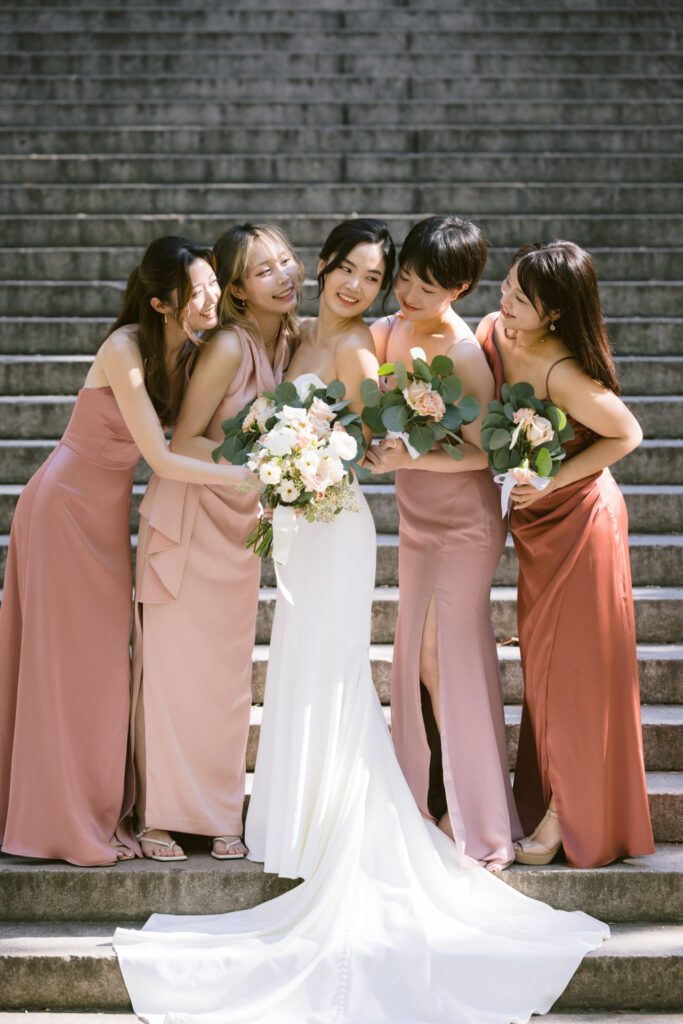 Wedding Photos at Fort Greene Park - New York Wedding Photographer - Yun Li Photography