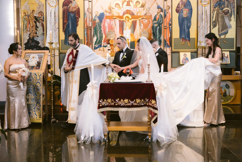 Wedding at Holy Resurrection Greek Orthodox Church - Long Island Wedding Photographer - Yun Li Photography