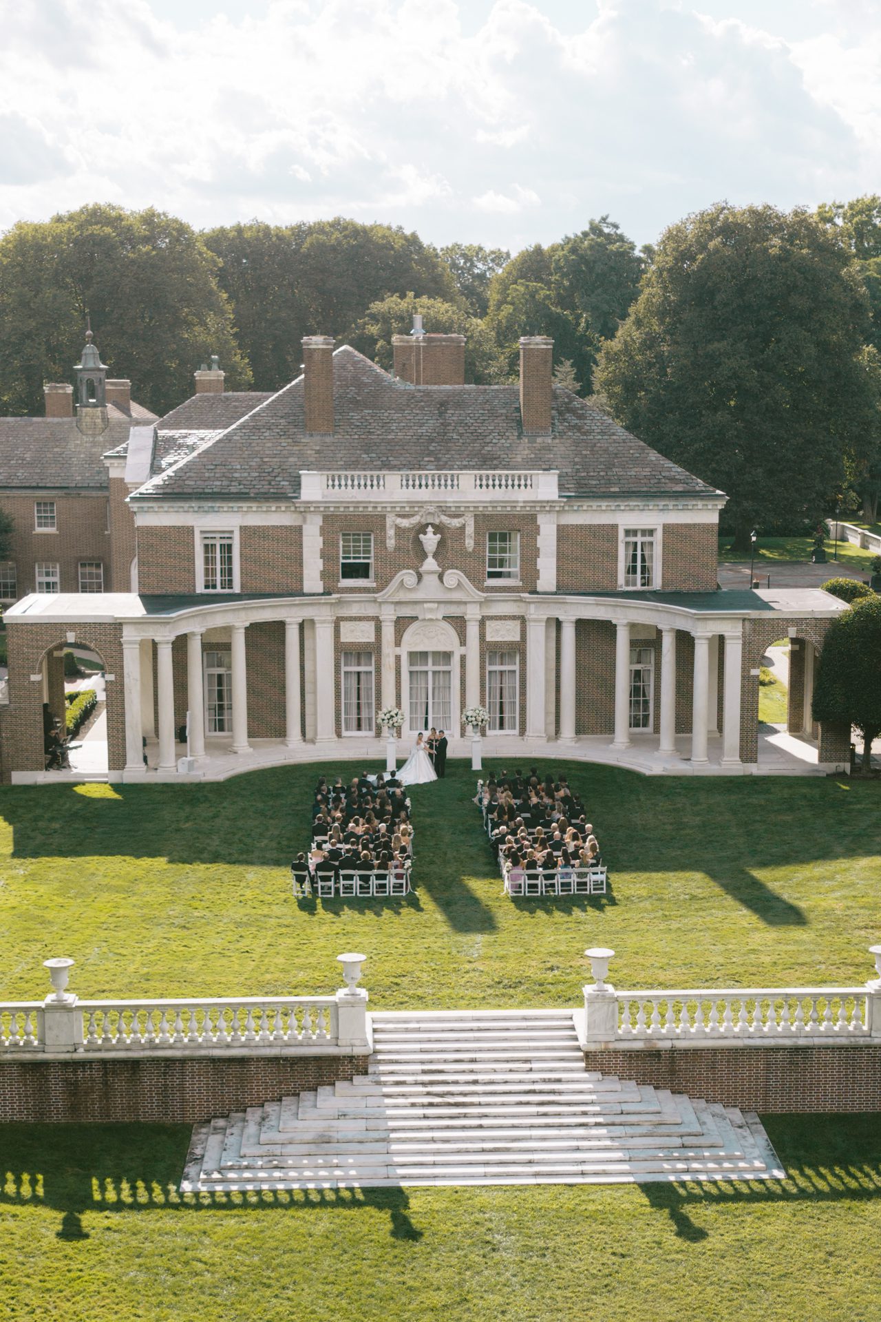 Wedding at NYIT de Seversky Mansion - Yun Li Photography